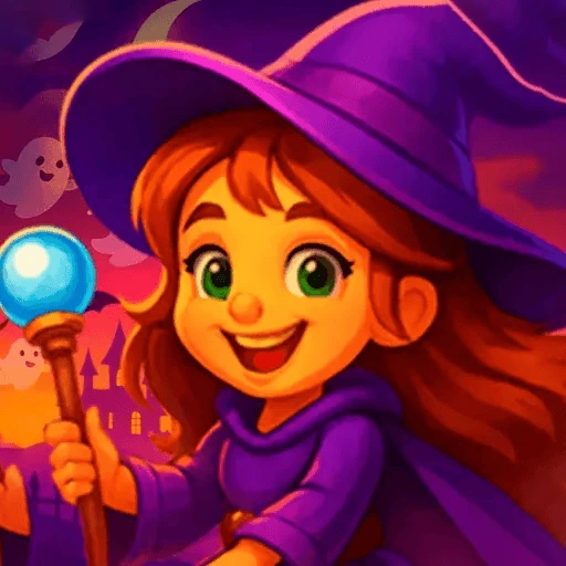 Run Witch Run - Endless runner  Game Logo