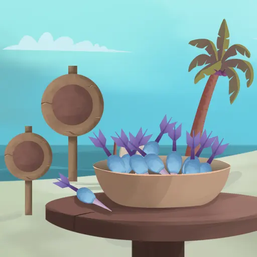 Hit the Dart Game Logo