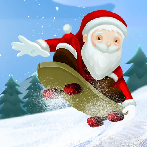 Santa – The Skater Game Logo